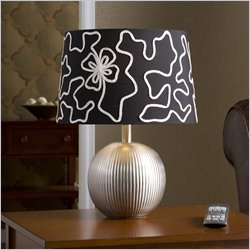 Southern Enterprises Sasha Pewter Lamp