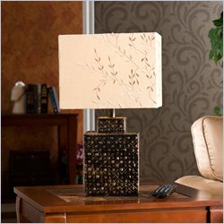 Southern Enterprises Cambia Antique Bronze Lamp