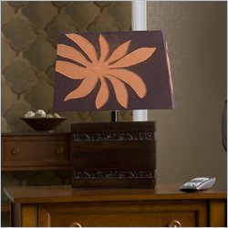 Southern Enterprises Castille Espresso Lamp