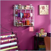 Southern Enterprises Wall Mount Craft Storage Rack