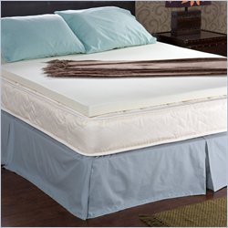 Southern Enterprises Enhance Memory Foam Queen Size 2 Inch Topper