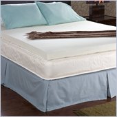 Southern Enterprises Enhance Memory Foam Full Size 3 Inch Topper
