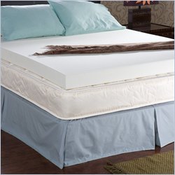 Southern Enterprises Enhance Memory Foam Queen Size 4 Inch Topper