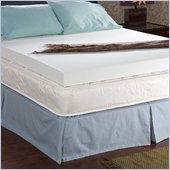 Southern Enterprises Enhance Memory Foam Queen Size 4 Inch Topper