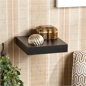 Southern Enterprises Chicago 10 Floating Shelf in Black