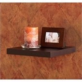 Southern Enterprises Aspen 10 Floating Shelf in Espresso