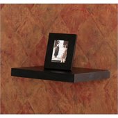 Southern Enterprises Aspen 10 Floating Shelf in Black