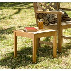 Southern Enterprises End Table in Light Brown
