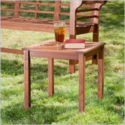 Southern Enterprises End Table in Dark Brown Best Price