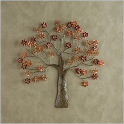 Southern Enterprises Blazing Blossoms Wall Sculpture