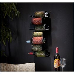Southern Enterprises Grazia Wall Mount Wine Storage