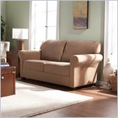 Southern Enterprises Carson Sofa in Montecristo Truffle