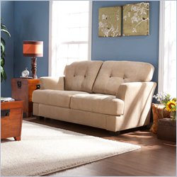 Southern Enterprises Elle Sofa in Trackside Fawn