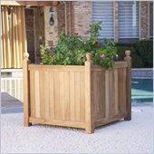 Southern Enterprises Large Teak Planter Box