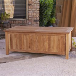 Southern Enterprises Teak Storage Box