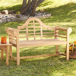 Southern Enterprises 4' Teak Lutyens Bench