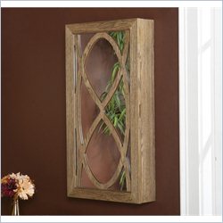 Southern Enterprises Gianni Wall Mount Jewelry Mirror
