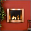 Southern Enterprises Wall Mount Gel Copper Fireplace