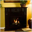 Southern Enterprises Marquis Satin Black Fireplace