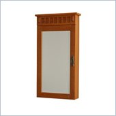 Southern Enterprises Mission Wall Mount Jewelry Armoire