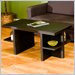 Southern Enterprises Black Contemporary Coffee Table