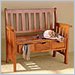 Southern Enterprises Country Bench