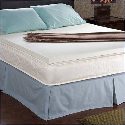 Southern Enterprises Enhance Memory Foam King Size 2 Inch Topper