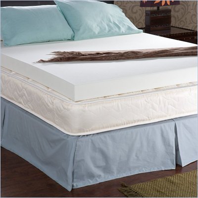 Southern Enterprises Enhance Memory Foam King Size 4 Inch Topper