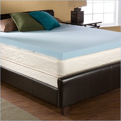 Southern Enterprises Bliss Gel-Memory Foam Queen Size 3 Inch Topper