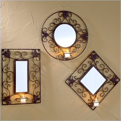 Southern Enterprises 3 Piece Mirror Set