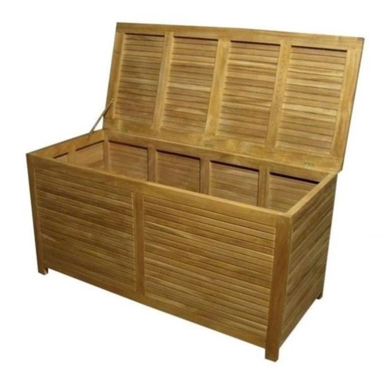 Anderson Teak Camrose Outdoor Storage Box Cabinets in 
