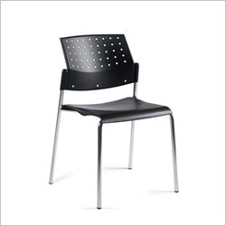 Global Total Office Sonic Stackable Armless Chair