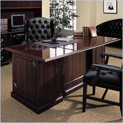 Global Presidential Double Pedestal Office Desk