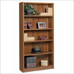 Global Total Office Adaptabilities 5 Shelf Bookcase-Avant Honey