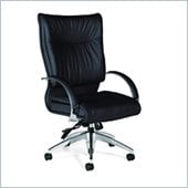Global Softcurve High Back Tilter Chair in Black