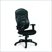 Global Tye High Back Tilter Chair in Jenny Ebony