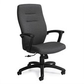 Global Synopsis High Back Tilter Chair in Granite Rock