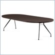 ADD TO YOUR SET: Global Alba 10x48 Racetrack Table in Dark Espresso