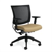 Global Graphic Medium Posture Back Chair in Caramel