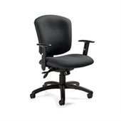 Global Supra X Medium Back Multi Tilter Chair in Graphite