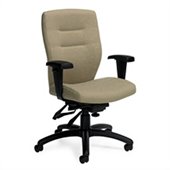 Global Synopsis Medium Back Multi Tilter Chair in Beach Day