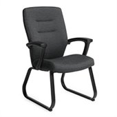 Global Synopsis Guest Armchair in Granite Rock