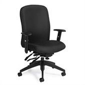 Global Truform High Back Multi Tilter Chair in Ebony