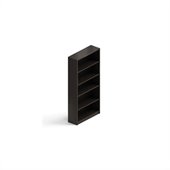 Global Genoa Laminate Bookcase in Dark Espresso