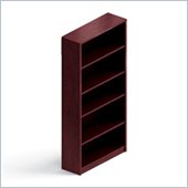 Global Genoa Laminate Bookcase in Figured Mahogany