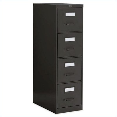 Global Office 25" 4 Drawer Vertical Metal File Storage Cabinet
