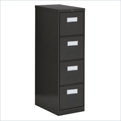 Global Total Office 2600 Plus 26.5"D Letter Size 4 Drawer Vertical Metal File Storage Cabinet