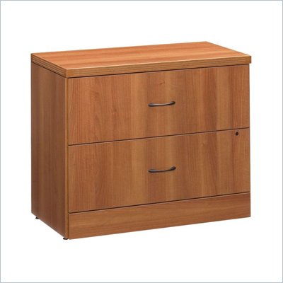 Global Adaptabilities 2 Drawer Lateral Wood File Cabinet in Avant Honey