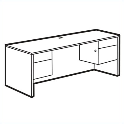 Global Adaptabilities Kneespace Credenza