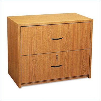 Global Total Office Genoa 2 Drawer Lateral Wood File Storage Cabinet